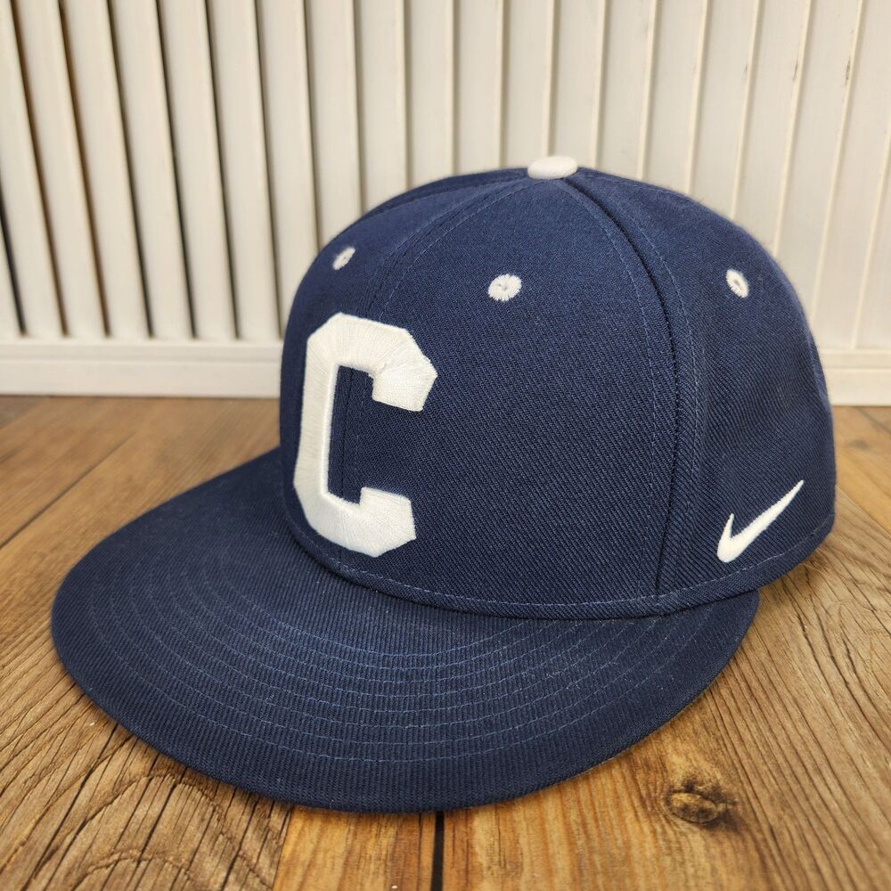 Nike True Dri-Fit Cavaliers Baseball Cap Navy Blue White Sz 7 3/8 Crossed Swords